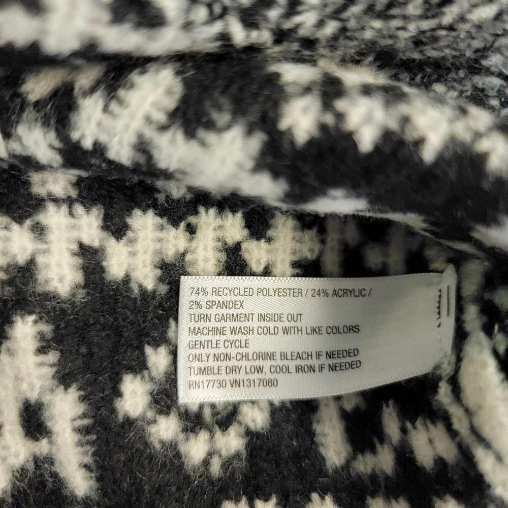 a new day Women's Monochrome Knit Crewneck Pullover Sweater Size XL - Picture 7 of 7